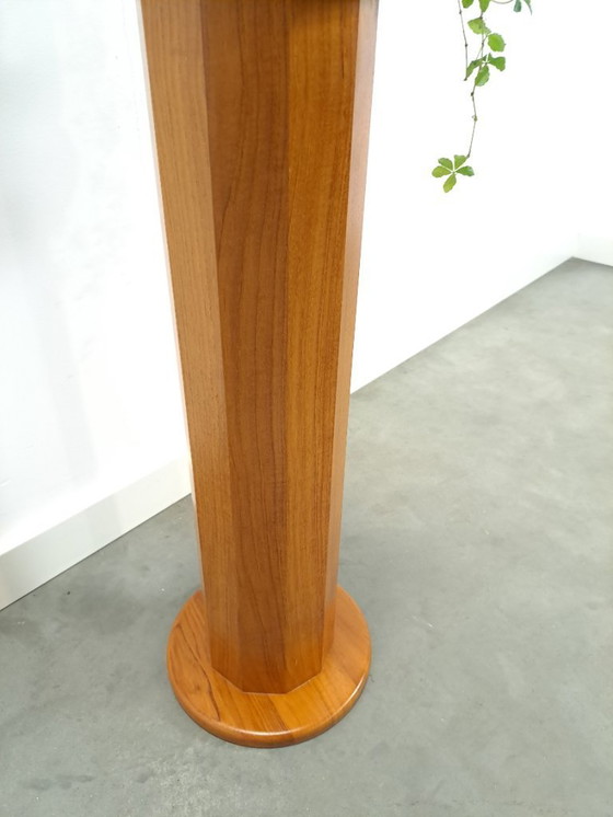 Image 1 of Teak pillar, plant stand, column