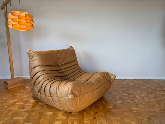 Image 1 of Togo Ledersessel von Michel Ducaroy für Ligne Roset