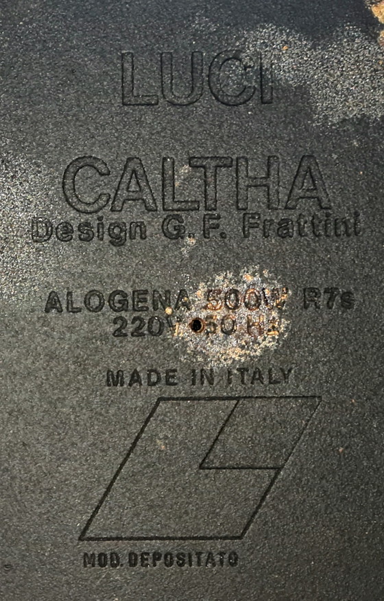Caltha vloerlamp van Gianfranco Frattini voor Luci, Italië, jaren 80 – Vloerlampen, Metal (photo 8 of 8)