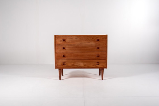Image 1 of Cómoda danesa de teca de mediados de siglo, cómoda escandinava de los años 60