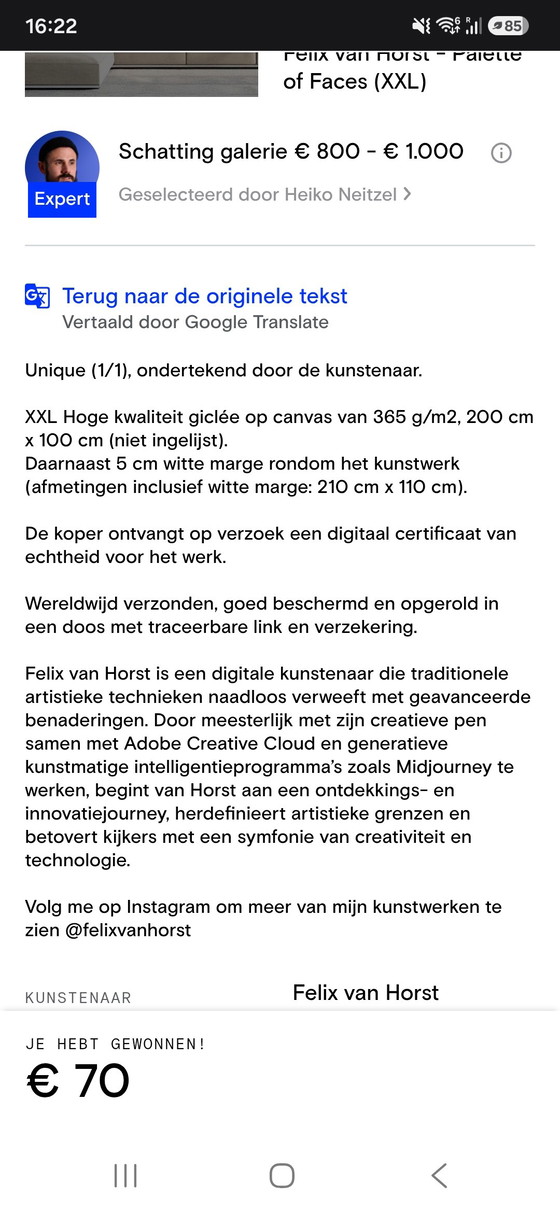 Image 1 of Palette of Faces