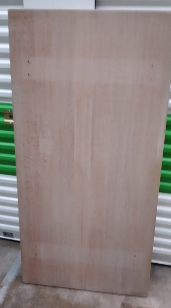 Image 1 of Tablero de mesa de roble macizo 160x80x4 cm