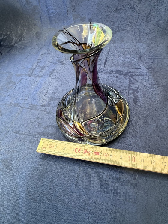 Image 1 of K&K Styling mozaïek glazen vaas