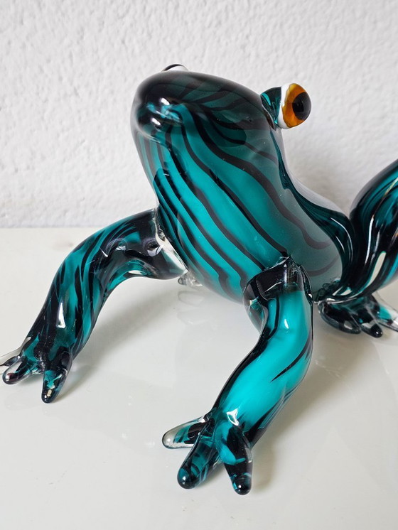 Image 1 of Stilisierter Frosch – Glas