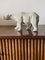 Oso polar craquelado cubista art déco de L&V Ceram, Francia, década de 1970. – decoratieve objecten, Ceramic (photo 2 of 20)