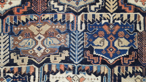 Image 1 of Handmade Antiek Persian wool Qashqai carpet Tribal Nomad 148x258cm