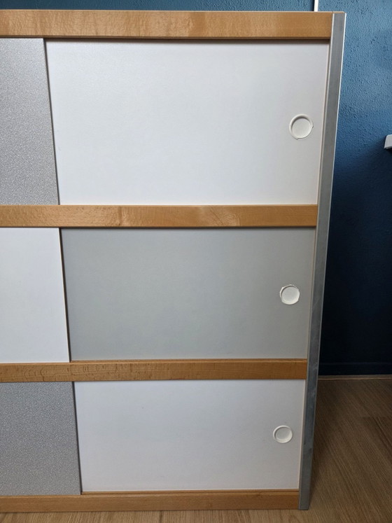 Kewlox / Moduloo Storage cabinet - white and grey – Iron, Mdf (photo 6 of 11)