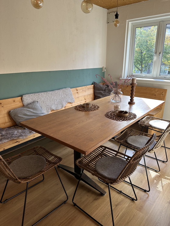 Image 1 of Gispen 'toe table' designed by Wim Rietveld