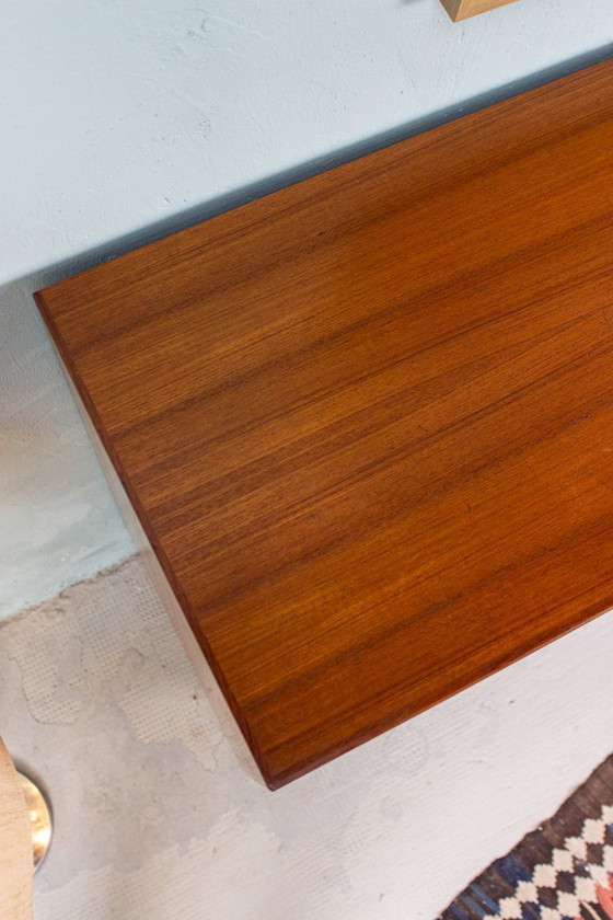 Image 1 of Vintage teak cabinet, highboard, chest of drawers, sideboard, HW Klein Danish