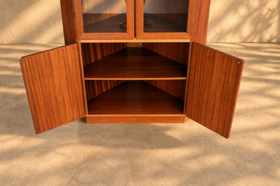 Mobile a parete vintage Skovby | Mobile ad angolo | Credenza – Vetrine, Vetro, Legno (photo 7 of 10)