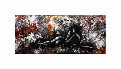 Tableau d'Ilona Hendriks « Sister Act I & II » (à vendre individuellement)