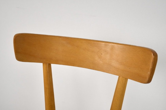 Set di 2 sedie in faggio, anni '60, Cecoslovacchia – TON, Sedie da pranzo, Wood (photo 10 of 14)