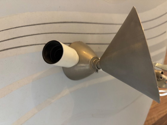 Image 1 of Lampada da soffitto Art Déco in vetro