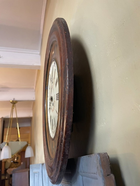 Image 1 of Wall clock Guerin Boutron Chocolate French Clock