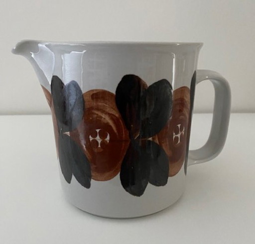 Arabia Finland large pouring jug Rosmarin 1961-1972
