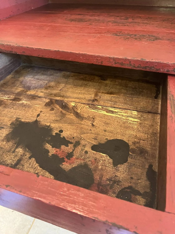 Escritorio antiguo de roble con niveles – Wood (photo 12 of 19)