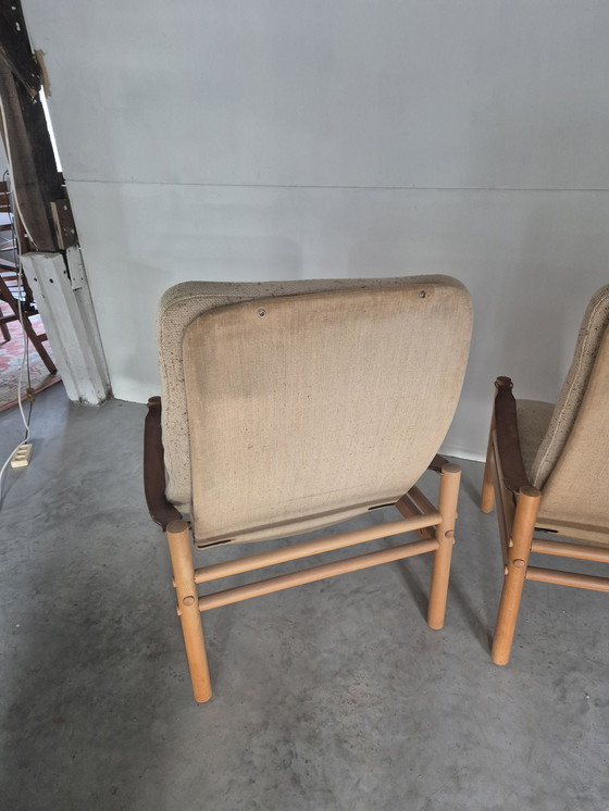 Image 1 of Bror Boije für dux "junker" Sessel mit hoher Rückenlehne