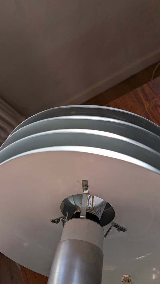 Image 1 of Lampada da tavolo iconica in alluminio spazzolato "BN26" di Hans-Agne Jakobsson - Svezia, anni '60