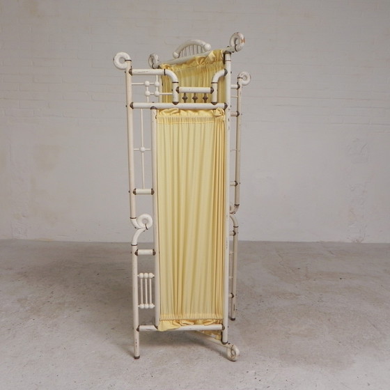 Image 1 of Mini paravento pieghevole Art Nouveau, altezza 117 cm, anni '20