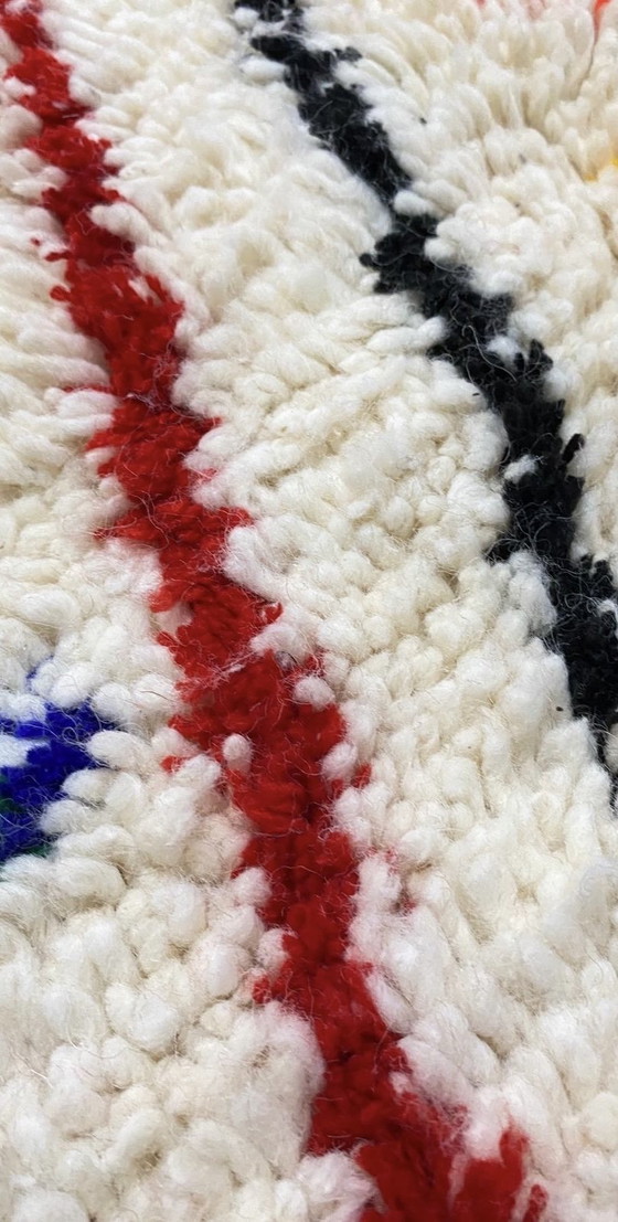 Image 1 of Tapis berbère exclusif des montagnes de l'Atlas – Laine tissée à la main, 300 x 205 cm