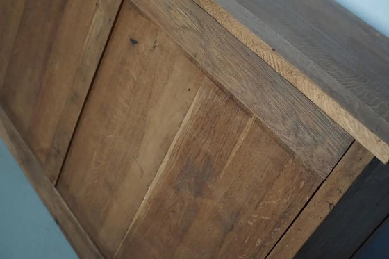 Image 1 of Mobile da negozio/isola da cucina in rovere francese antico, anni '30