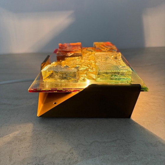 Image 1 of Cosack leuchten glass wall lamp , 1970’s