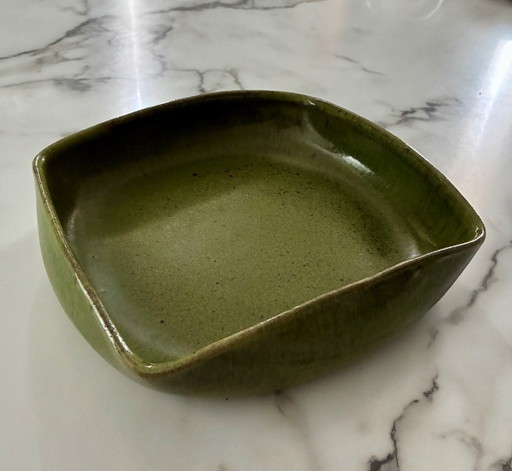 Piatto vintage in gres, Poterie du Der