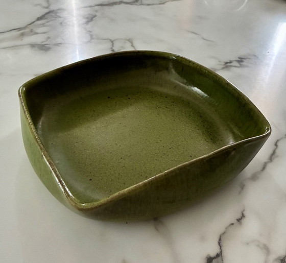 Image 1 of Piatto vintage in gres, Poterie du Der