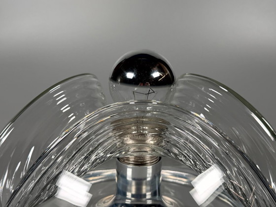 Image 1 of Lampada da parete o da soffitto "Wave" degli anni '60/'70 di Koch & Lowy per Peill & Putzler