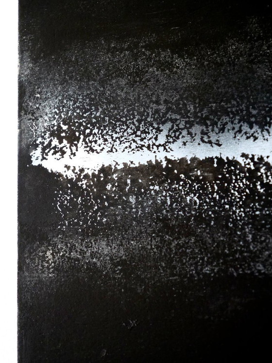 Tableau Abstrait Année 90 – Peintures et dessins, Wood (photo 4 of 7)