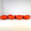 9x Hocker aus der Installation „Globules“ von Brigitta Weimer