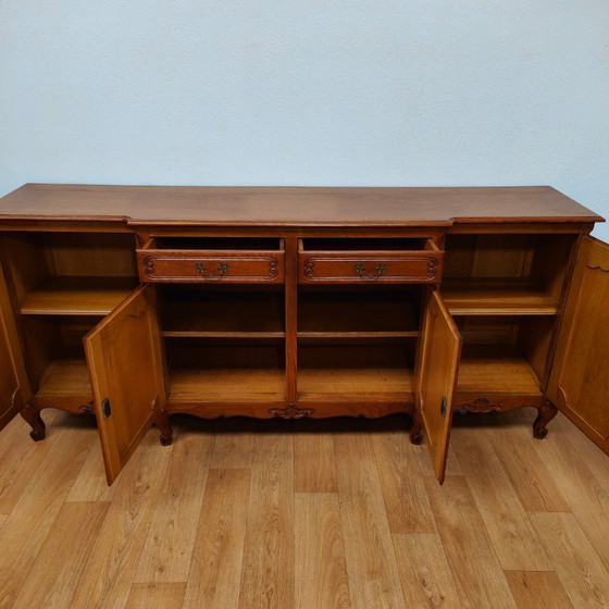Image 1 of Buffet, armoire murale, meuble de rangement, commode de style Louis XV