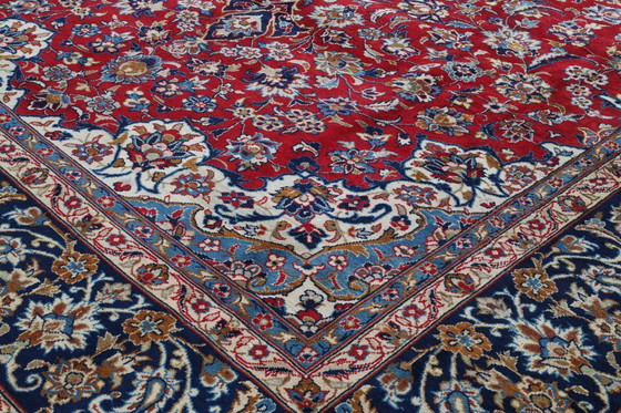 Image 1 of Alfombra persa Isfahán Nadjafabad 4,40 x 3,21 Alfombra oriental fina n.º 24611