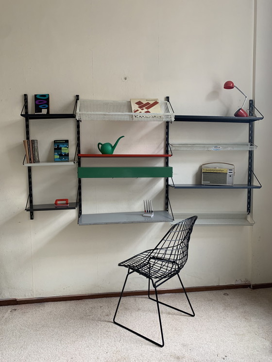 Image 1 of Pilastro Wandsysteem Uit Jaren 50 Door Tjerk Rijenga