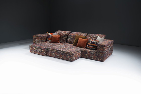 Image 1 of Seltenes Designersofa „Nap“ von Missoni Home (Mah Jong), Italien. Auslaufmodell.