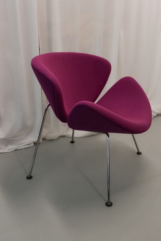 Orange Slice F473B Artifort Fuchsia – fauteuils, Metal, Textile (photo 2 of 7)