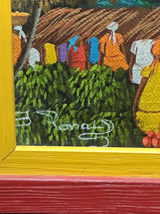 Image 1 of Trilogía de pinturas haitianas