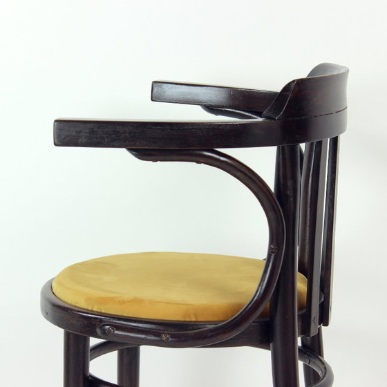 Image 1 of Michael Thonet No. 24 Bentwood Armchair By Ton, Czechoslovakia 1950s