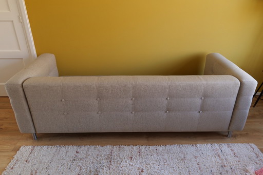 Gelderland-Sofa 6111 3,5-Sitzer. Jan des Bouvries, beige Ploeg