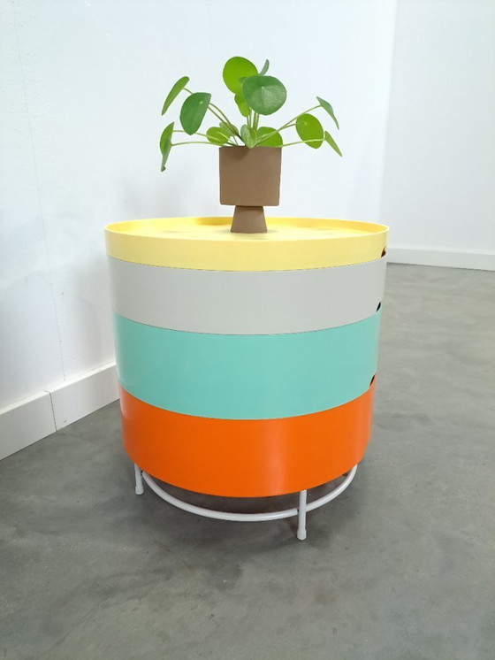 Image 1 of Ikea PS 2014 colored plastic storage table Richardson