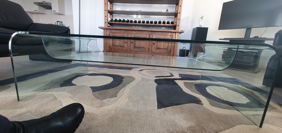 Image 1 of Tavolino da caffè in vetro - Design senza tempo