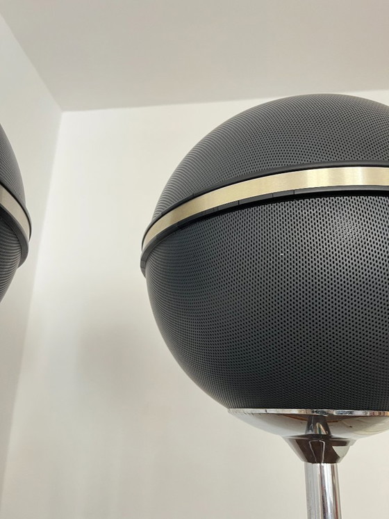 Image 1 of Altoparlanti sferici originali vintage Grundig Audiorama 7000/8000: iconico design tedesco degli anni '70