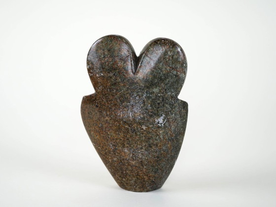 Image 1 of Sculpture abstraite en pierre, design danois, années 1980, fabriquée au Danemark