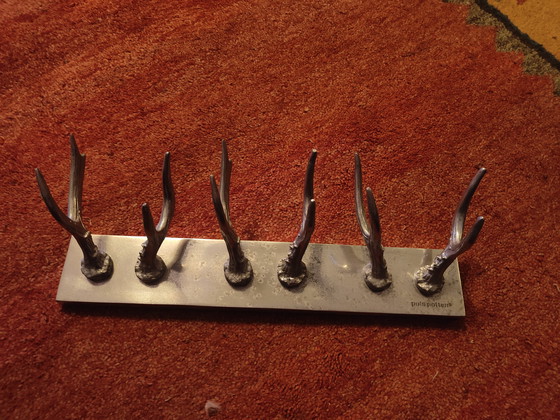 Image 1 of Appendiabiti in alluminio con 6 corna di Pols Potten