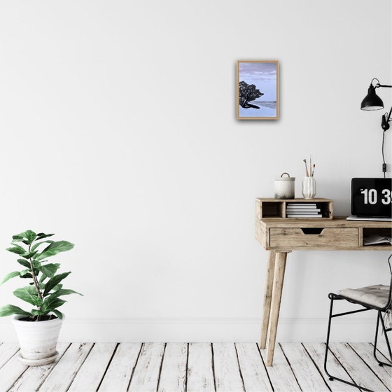 Image 1 of Encre de Chine sur papier blanc Format 30x21cm. 