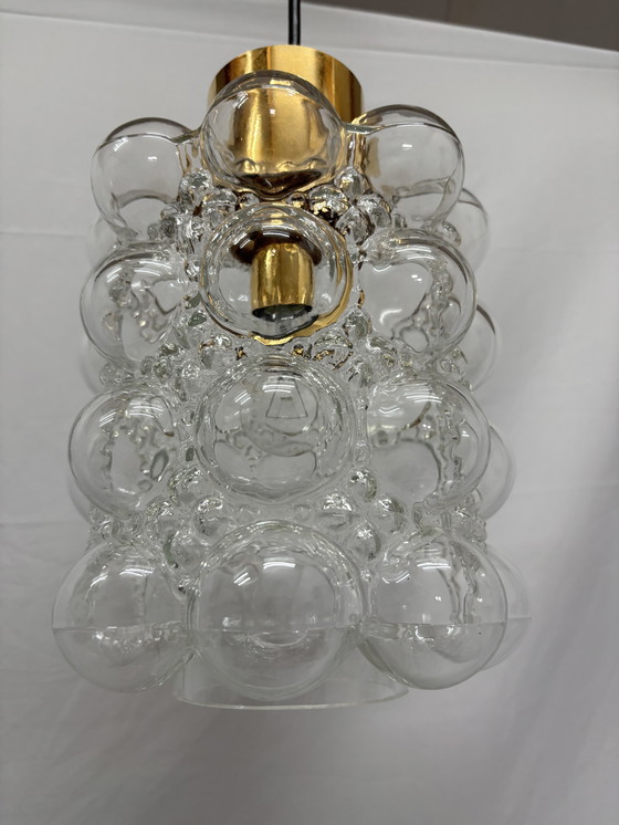 Image 1 of Vintage Helena Tynell pendant lamp, designer bubble lamp 1960