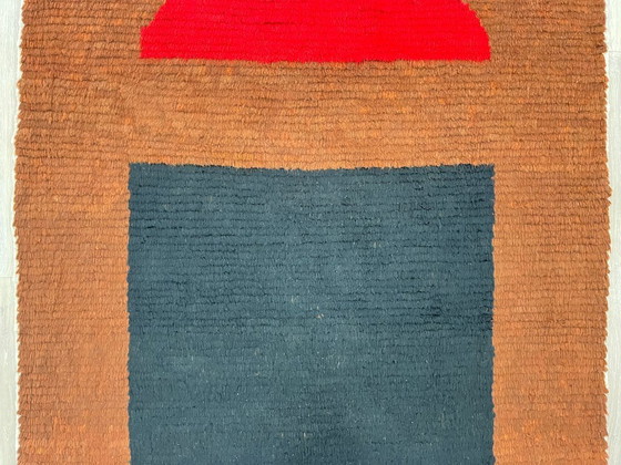 Image 1 of Alfombra bereber de Ouarain, hecha de lana - 261 cm x 159 cm