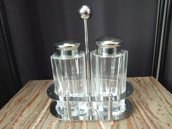 Image 1 of Vintage Alessi Michael Graves Oil and vinegar set