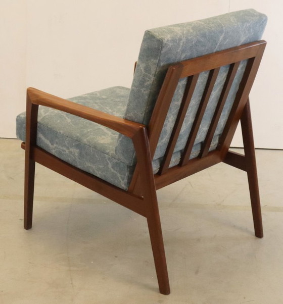 Image 1 of Vintage armchair easy chair newly upholstered 'Mettman'