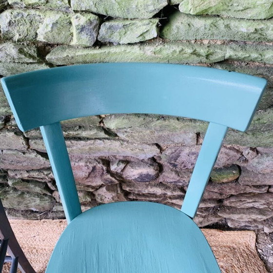 Image 1 of Set aus vier ungleichen Bistrostühlen